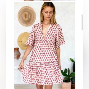 EMERSON FRY ISLA DRESS - ALMA ORGANIC SIZE M/L